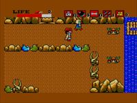 une photo d'Ã©cran de Aztec Adventure sur Sega Master System